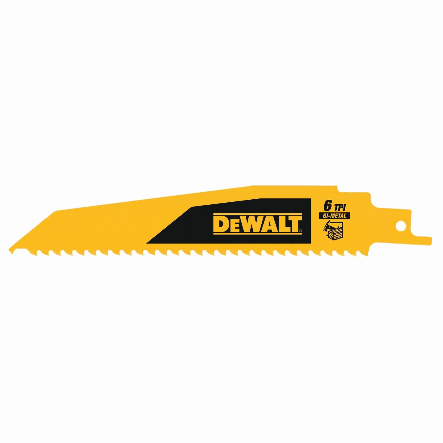 DEWALT DT90380-QZ Säbelsägeblatt BIM Holz 152mm 6TPI