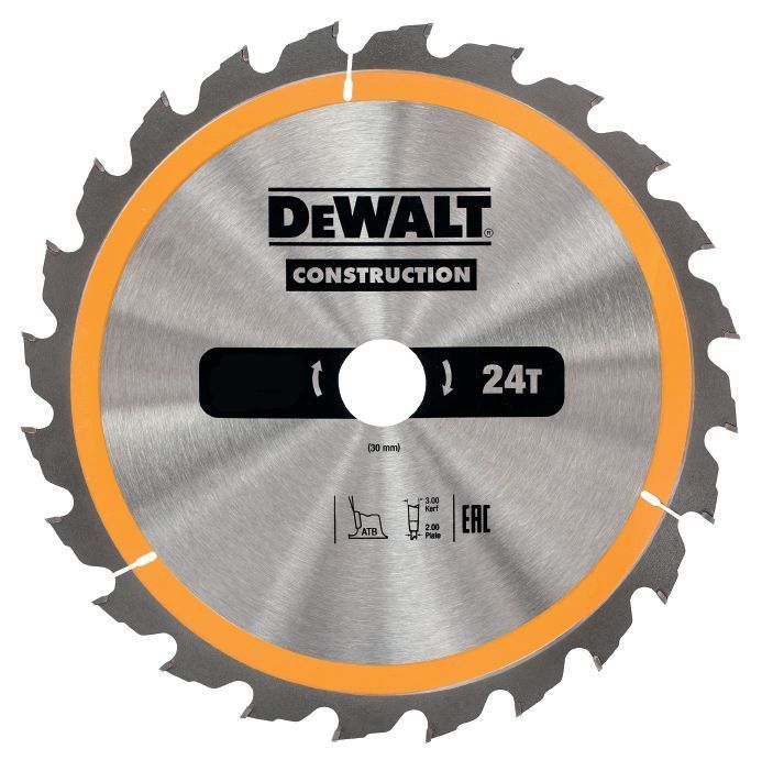 DEWALT DT1961-QZ Kreissägeblatt Stat. 315/30mm 24WZ