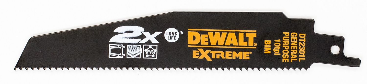 DEWALT DT2301L-QZ Säbelsägeblatt BIM Multi 152mm 5Stk