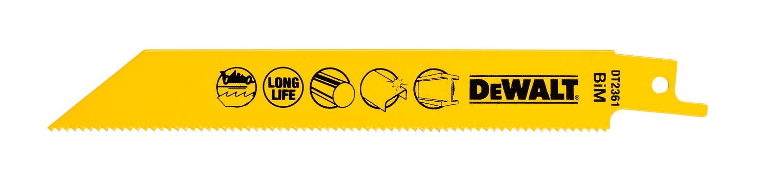 DEWALT DT2361-QZ Säbelsägeblatt BIM Metall 152mm