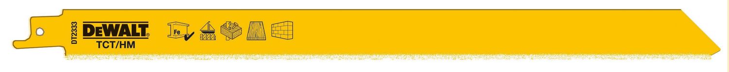 DEWALT DT2335-QZ Säbelsägeblatt Carbide 235mm 25TPI