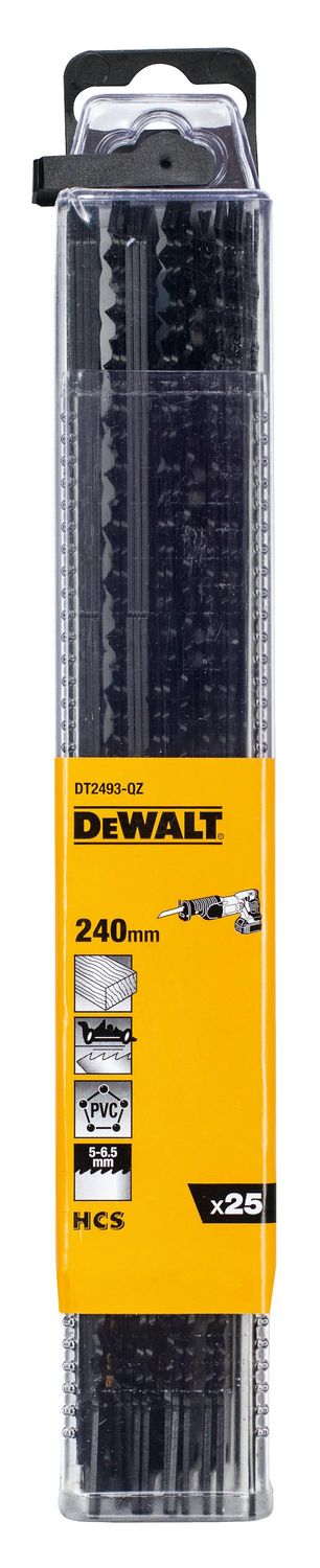 DEWALT DT2493-QZ Säbelsägeblatt HCS Holz 230mm 5-6TPI