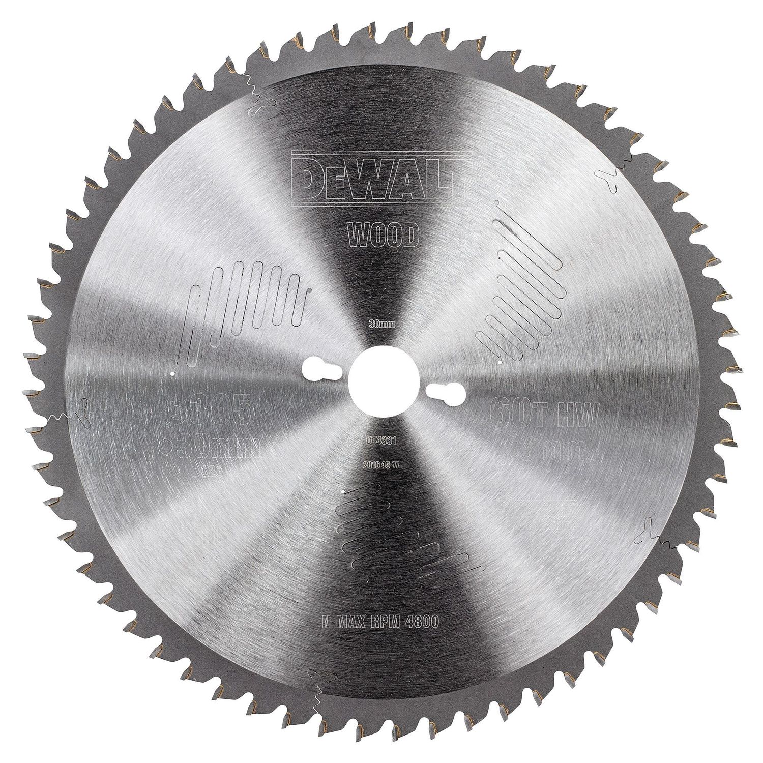 DEWALT DT4331-QZ Kreissägeblatt stat. 305/30mm 60WZ