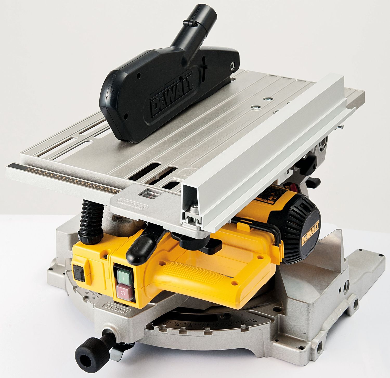 DEWALT D27113-QS Tisch-,Kapp- und Gehrungssaege 1600 Watt