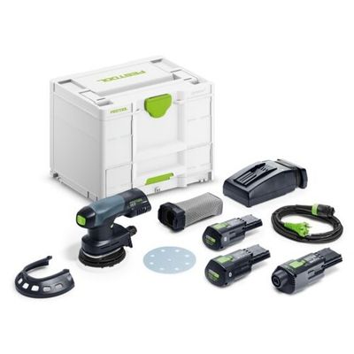 FESTOOL Akku-Exzenterschleifer ETSC 125 3,0 I-Set