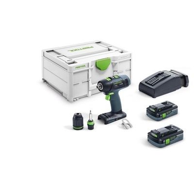 FESTOOL Akku-Bohrschrauber T 18+3 HPC 4,0 I-Plus