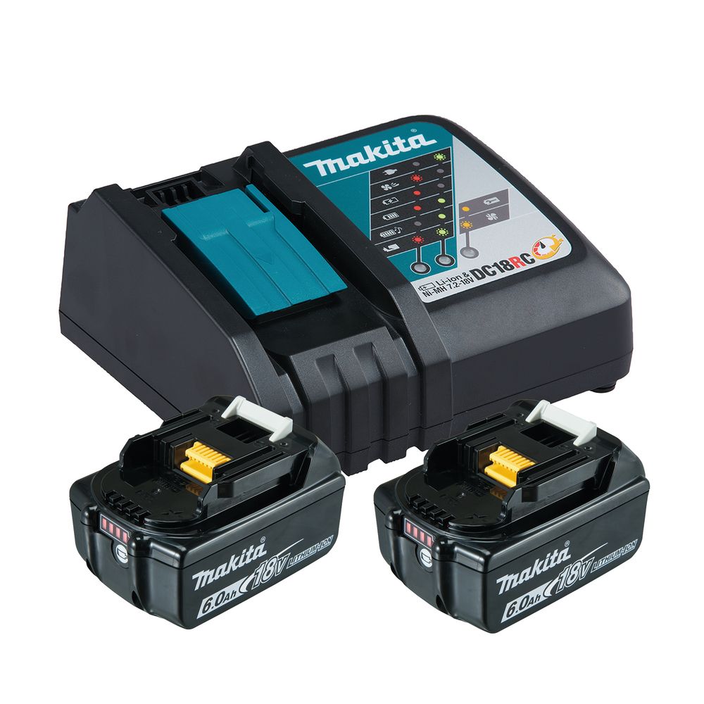 MAKITA Akku Power Source Kit 18 V / 6,0 Ah 199480-6