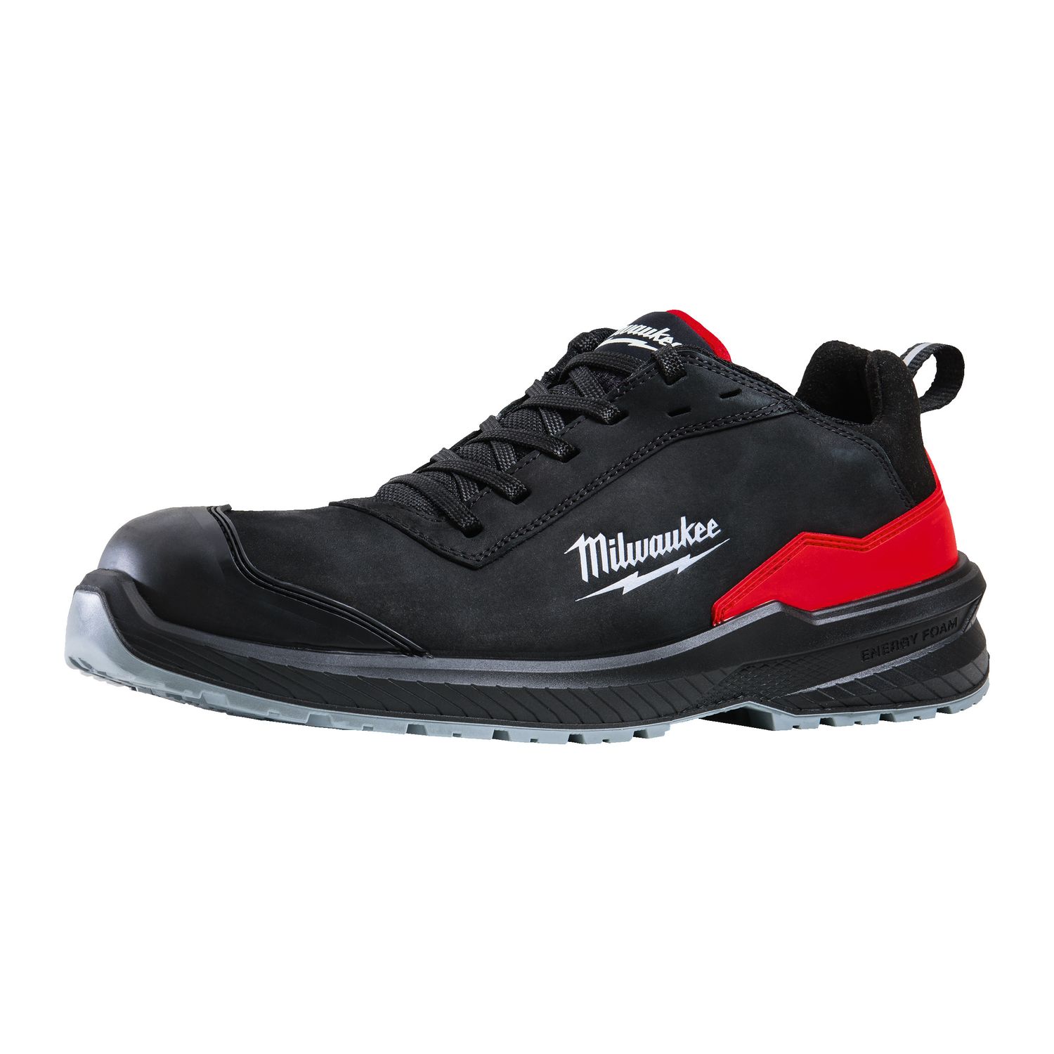 MILWAUKEE FLEXTRED S3S Sicherheits-Halbschuh Leder schwarz Größe 42