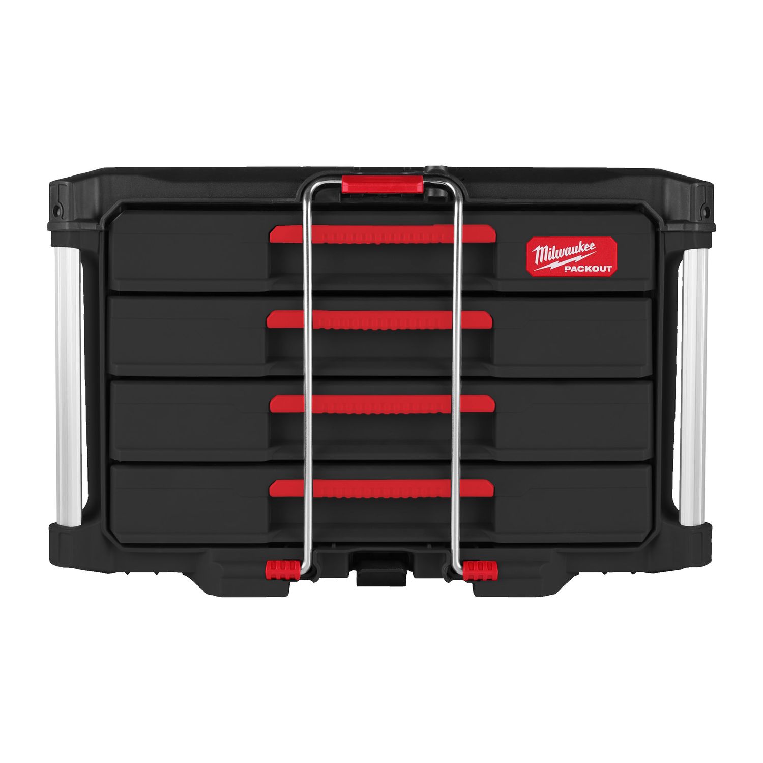 MILWAUKEE PACKOUT Koffer mit 4 Schubladen 560 x 410 x 360 mm