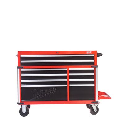 MILWAUKEE TOOLGUARD Werkstattwagen 117 cm / 46&quot; mit 10 Schubladen