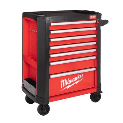 MILWAUKEE TOOLGUARD Werkstattwagen 78 cm / 30&quot; mit 7 Schubladen
