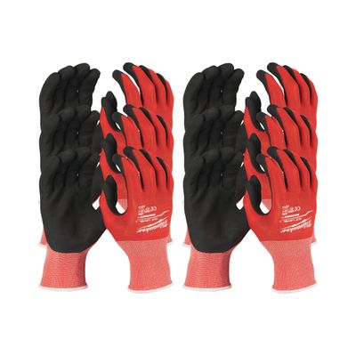 MILWAUKEE Schnittschutzhandschuhe Klasse 1/A Größe 11 (XXL) 12er Pack