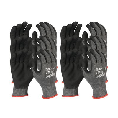 MILWAUKEE Schnittschutzhandschuhe Klasse 5/E Größe 9 (L) 12er Pack