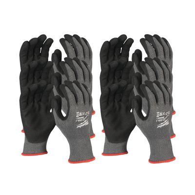 MILWAUKEE Schnittschutzhandschuhe Klasse 5/E Größe 11 (XXL) 12er Pack