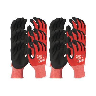 MILWAUKEE Schnittschutzhandschuhe Klasse 1/A Größe 9 (L) 12er Pack