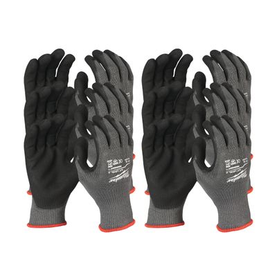 MILWAUKEE Schnittschutzhandschuhe Klasse 5/E Größe 8 (M) 12er Pack