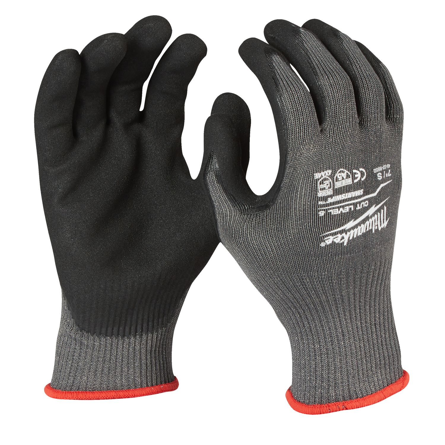 MILWAUKEE Schnittschutzhandschuhe Klasse 5/E Größe 7 (S) 12er Pack