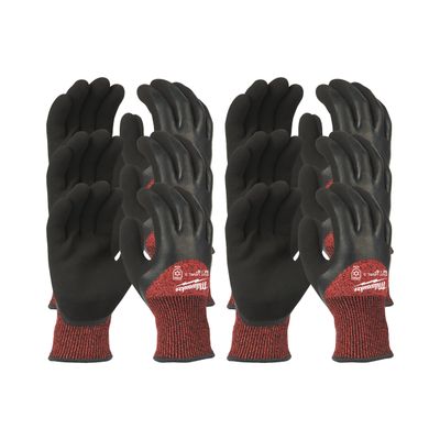 MILWAUKEE Kälte-Schnittschutzhandschuhe Klasse 3/C Größe 8 (M) 12er Pack
