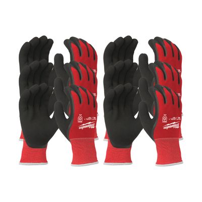 MILWAUKEE Kälte-Schnittschutzhandschuhe Klasse 1/A Größe 10 (XL) 12er Pack