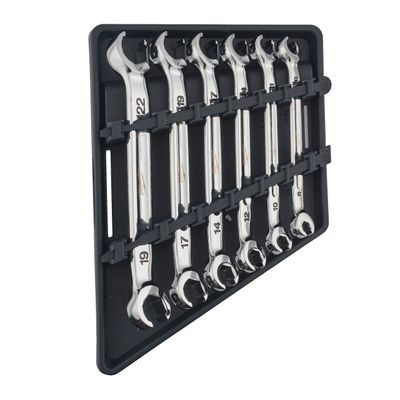 MILWAUKEE 6-teilig Offener Doppel-Ringschlüssel Set