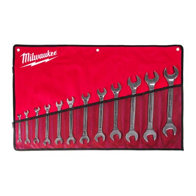MILWAUKEE 12-teilig Doppel-Maulschlüssel Set