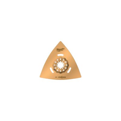 MILWAUKEE 80 x 80 mm Multitool Starlock HM-Raspel zum Grobschliff von Fliesenkleber, Mörtel und Holz