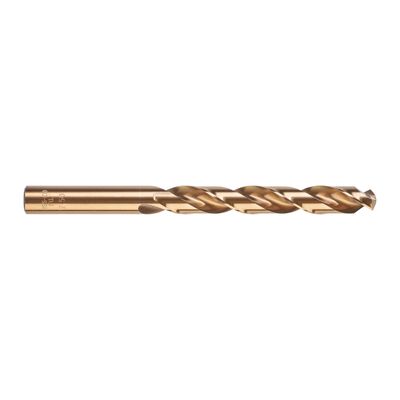 MILWAUKEE 12,5 x 151 mm, HSS-G Co HSS-G RED COBALT Metallbohrer DIN 338 5er Pack