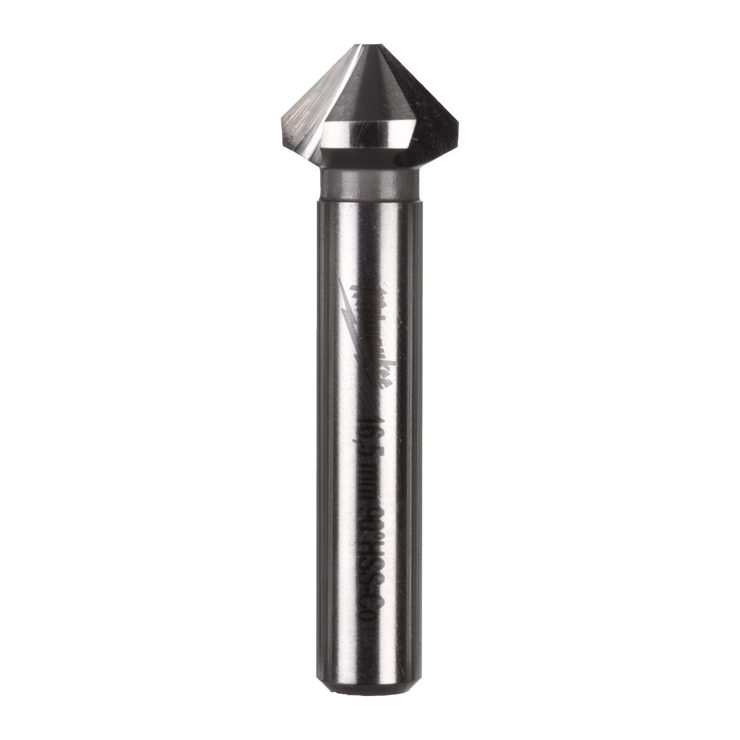 MILWAUKEE 16,5 mm HSS, Senkung M8 HSS-Kegelsenker 90° Rundschaft DIN 335C