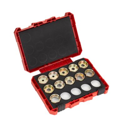 MILWAUKEE DIN 22  11-teiliges Set 16-300 mm Presseinsatz für hydraulisches Akku-Presswerkzeug