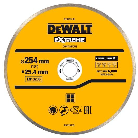 DEWALT DT3733-XJ Diamanttrennscheibe Eco4 250mm