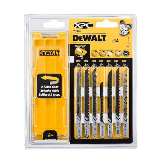 DEWALT DT2298-QZ Stichsaegeblaetter-Set 14-tlg