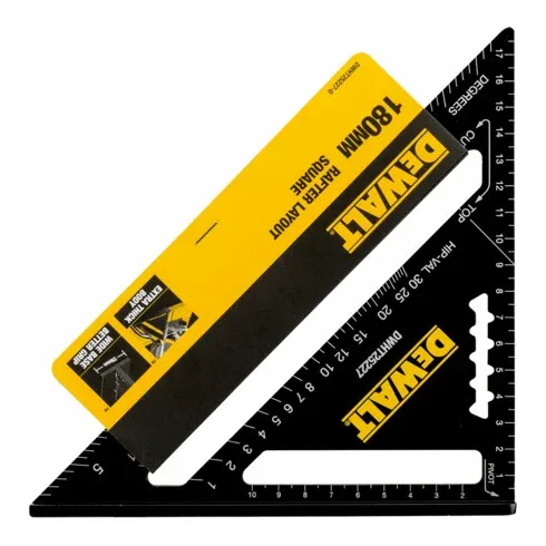 DEWALT DWHT25227-0 Speed Square-Anschlagwinkel 18cm