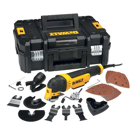 DEWALT DWE315KT-QS Osz. Multi-Tool Set 300 Watt in TSTAK