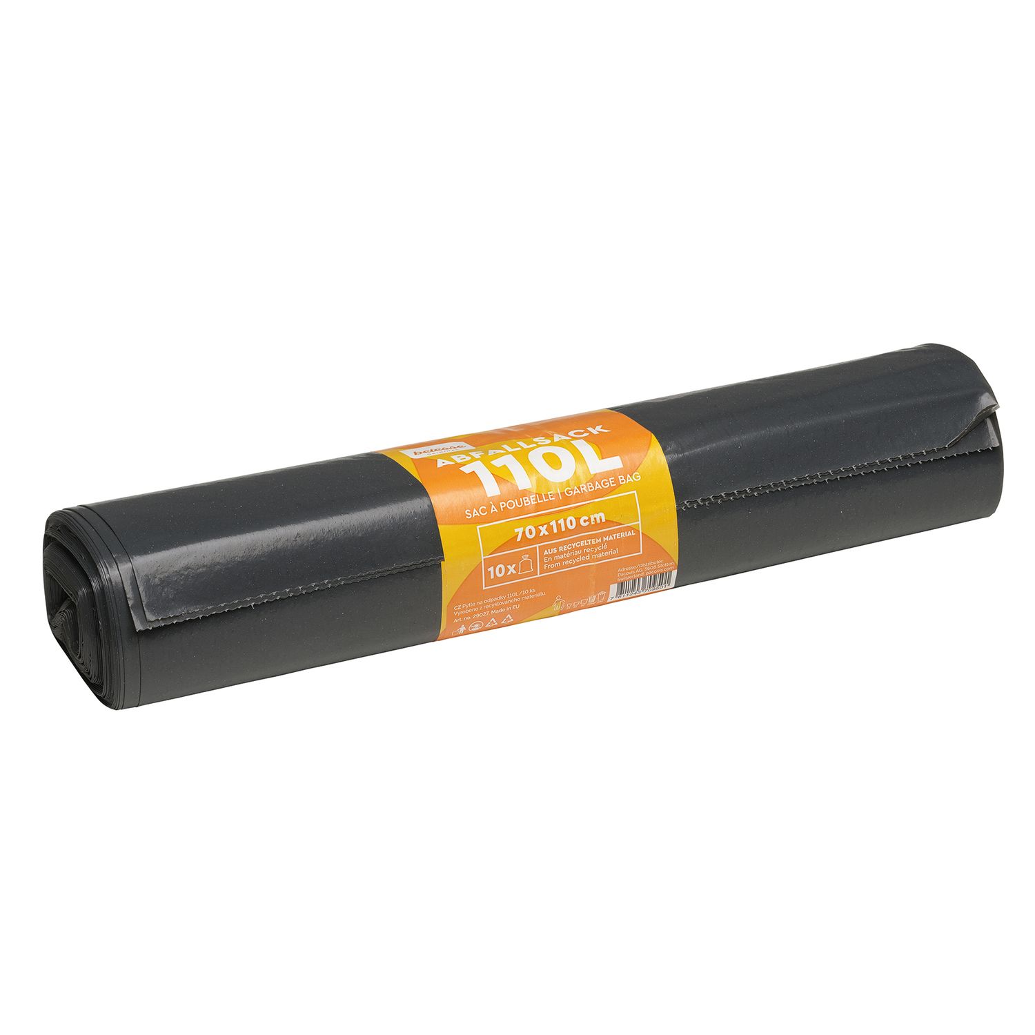 Abfallsack LDPE 110l grau 100 Stk