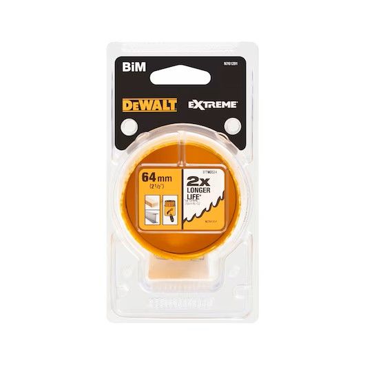 DEWALT DT90324-QZ Lochsäge Bi-Metall Extreme 64mm