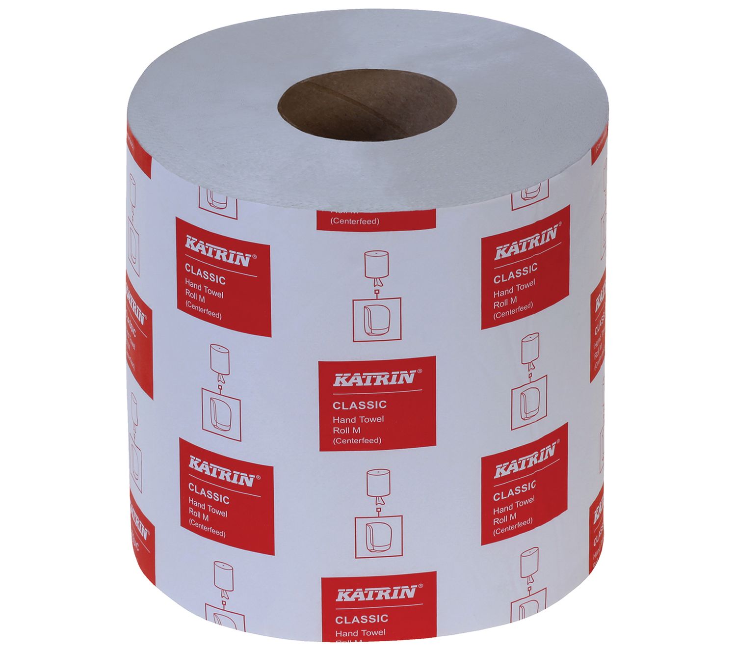 Papierrolle Katrin 1-lagig