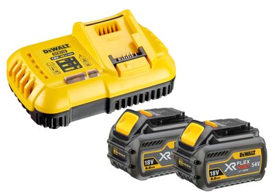 DEWALT Flexvolt DCB118T2-QW Starter-Set 2xAkku 54V /108 Wh