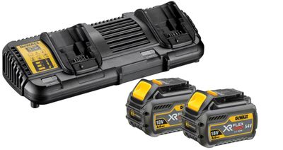 DEWALT Flexvolt DCB132T2-QW Starter-Set 2xAkku 54V /108 Wh