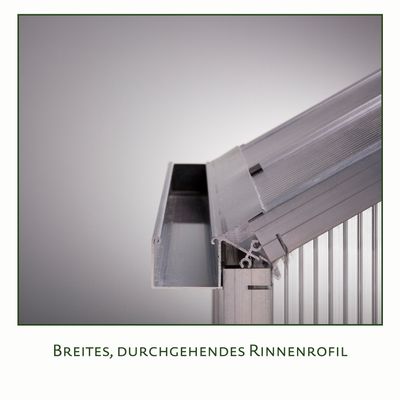 Gewächshaus Callas III - blank