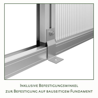 Gewächshaus Linea II - blank