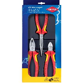 KNIPEX Zangensatz VDE 3-teilig.