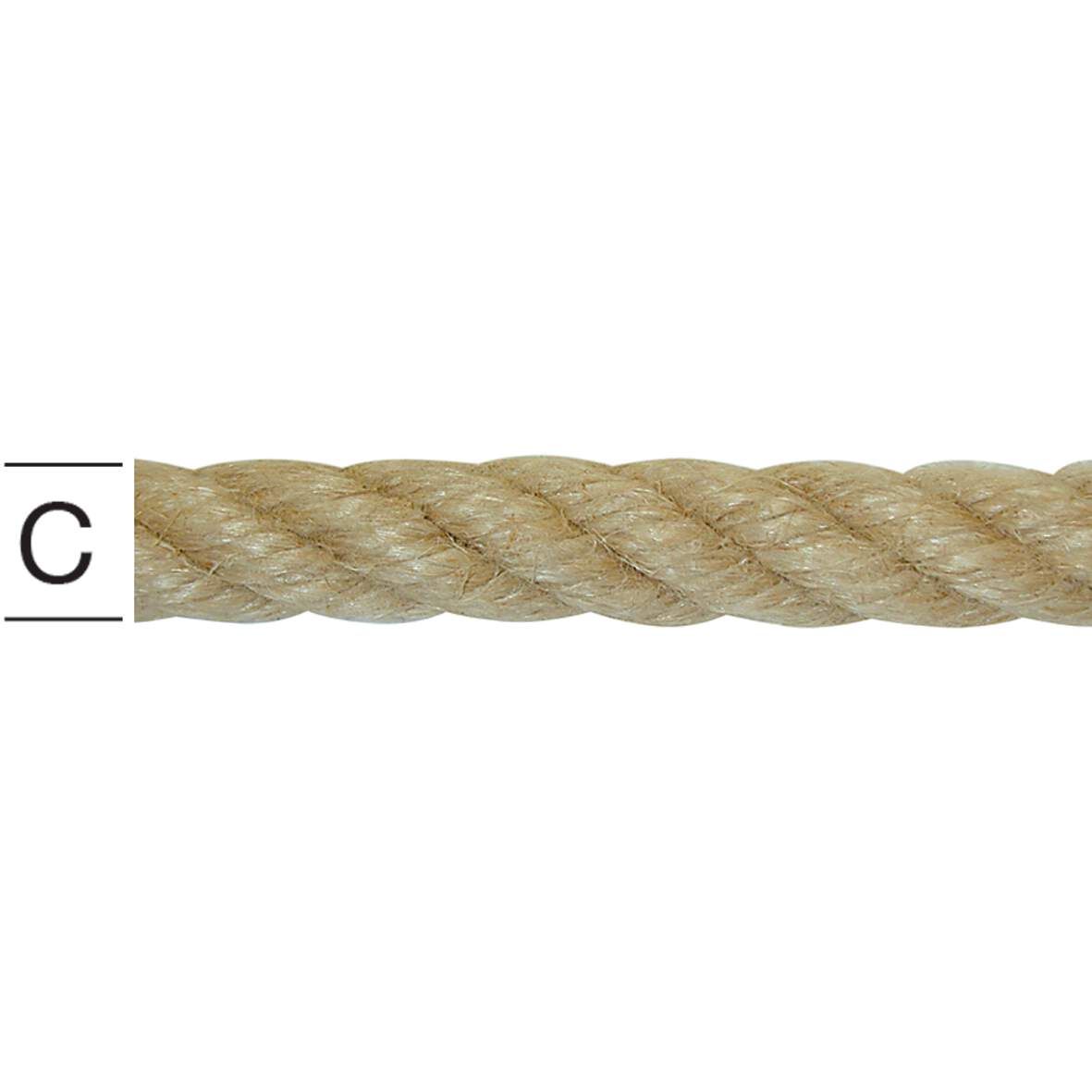 Hanf-Seil gedreht 8mm