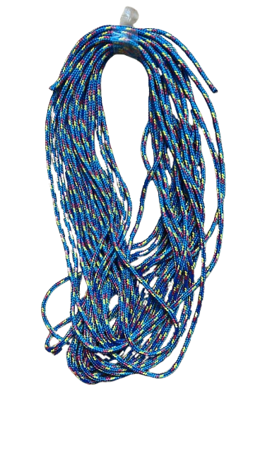 Polypropylen-Kernmantelschnur blau bunt 4mm