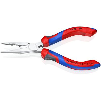 KNIPEX Verdrahtungszange 160 mm verchromt