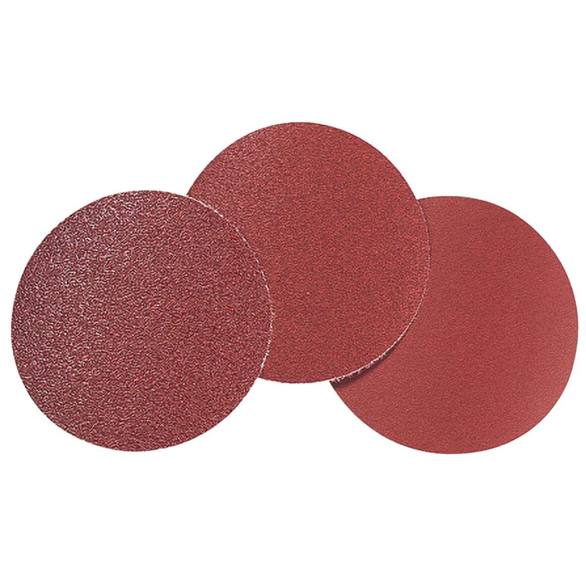 WOLFCRAFT Schleifblatt ungelocht Klett 115mm K40 1 Packung=5 Stück