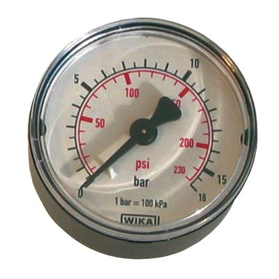 PROFIAIR Druckmanometer AG unten DM 63mm 0-10bar 1/4&quot;