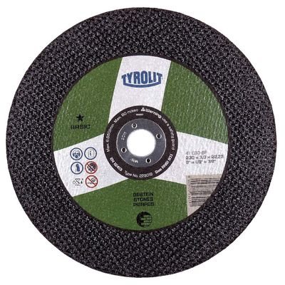 TYROLIT Trennscheibe Basic Stein 41 C30-BF 230x3,0x22,23mm