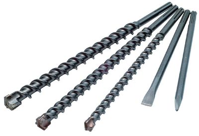 ALPEN Hammerbohr- und Meißelset SDS-max 5-teilig