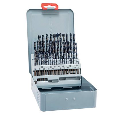 ALPEN Spiralbohrerkassette S-Master 50-teilig, KM, DM 1,0-5,9x0,1mm