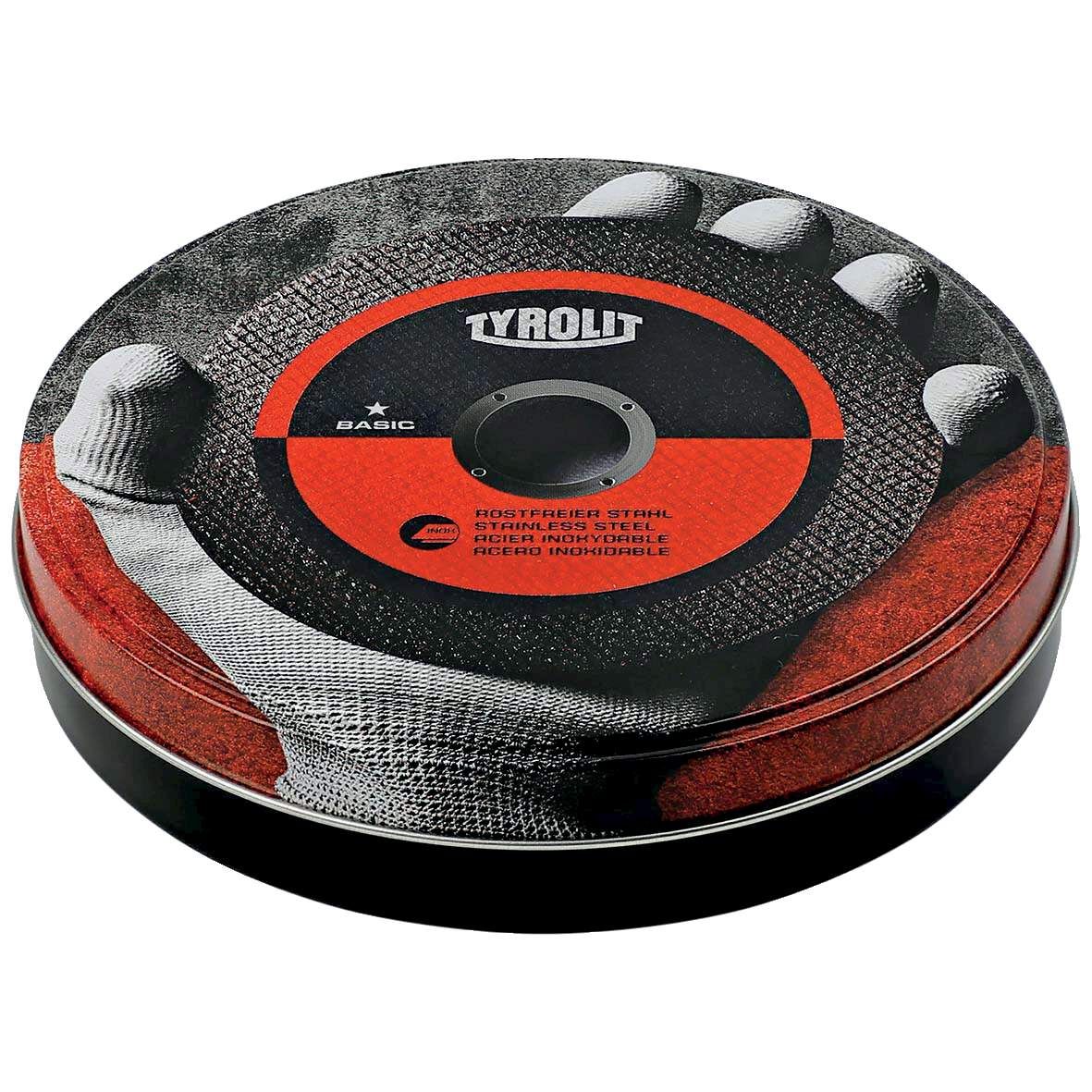 TYROLIT Trennscheiben Basic 10St/Dose INOX 41, 125x1x22,23mm